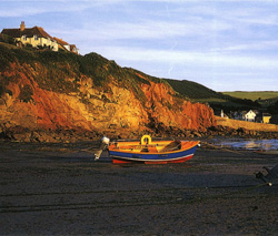 The beach at Hope Cove